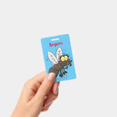 Badge Taon drôle dessin animé insecte (Manuel / portable)