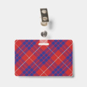 Badge Tartan Clan Hamilton Snappy (Arrière avec clip)