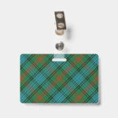 Badge Tartan Clan Ross Snappy (Arrière avec clip)