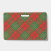 Badge Tartan Clan Scott Snappy (Arrière)