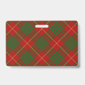 Badge Tartan du clan Cameron Snappy (Arrière)