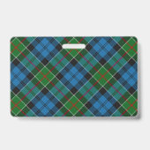 Badge Tartan du clan Colquhoun Snappy (Arrière)