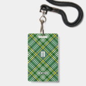 Badge Tartan du clan Currie (Avant avec lanière)