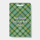 Badge Tartan du clan Currie (Arrière)