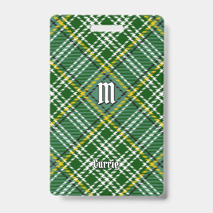 Badge Tartan du clan Currie
