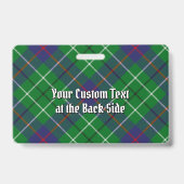 Badge Tartan du clan Duncan (Arrière)