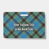Badge Tartan du clan Guthrie (Arrière)