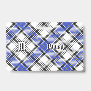 Badge Tartan du clan Hannay