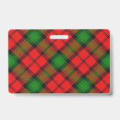 Badge Tartan du clan Kerr Snappy (Arrière)
