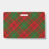 Badge Tartan du clan MacAulay Snappy (Arrière)