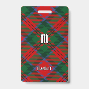 Badge Tartan du Clan MacDuff