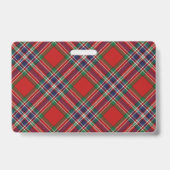 Badge Tartan du clan MacFarlane Snappy (Arrière)