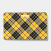 Badge Tartan du clan MacLeod de Lewis (Arrière)