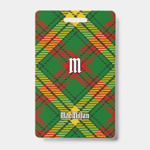 Badge Tartan du clan MacMillan