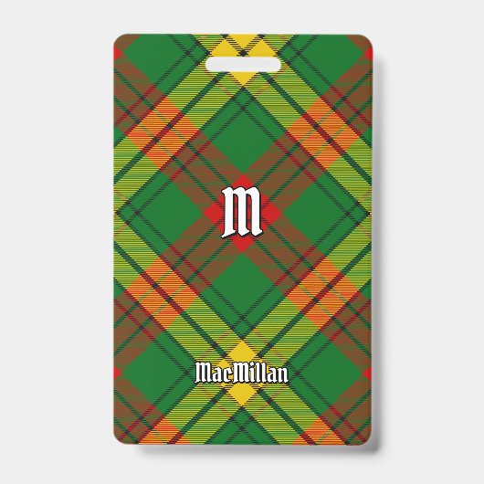 Badge Tartan du clan MacMillan (Avant)