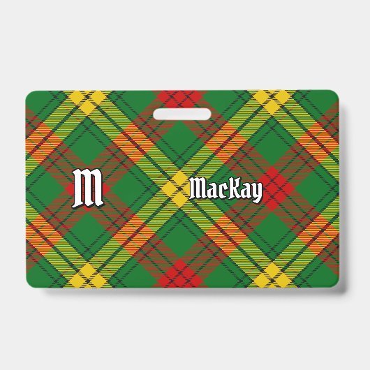 Badge Tartan du clan MacMillan (Avant)