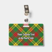 Badge Tartan du clan MacMillan (Arrière avec clip)