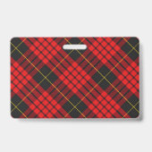 Badge Tartan du clan MacQueen Snappy (Arrière)
