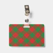 Badge Tartan du clan Moncreiffe Snappy (Arrière avec clip)