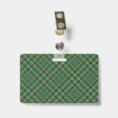 Badge Tartan Snappy Clan Currie (Arrière avec clip)