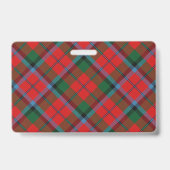 Badge Tartan vif de MacNaughton MacNachtan de clan (Back)