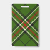 Badge Tarte verte, noire, rouge et blanche (Dos)