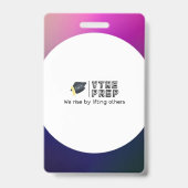 Badge Taux de flux d'oxygène et étiquettes de conversion (Dos)