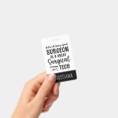 Badge Tech Chirurgical | Reconnaissance de Technologue C (Manuel / portable)