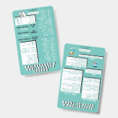 Badge Technicien en pharmacie - Calculs/Règles (S2) (Avant & arrière)