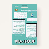 Badge Technicien en pharmacie - Calculs/Règles (S2) (Dos)