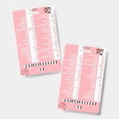 Badge Technicien En Pharmacie - Insigne Rx Abréviations (Avant & arrière)