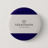 Badge TeeMignon – Trop cute pour être vrai ! (Devant)