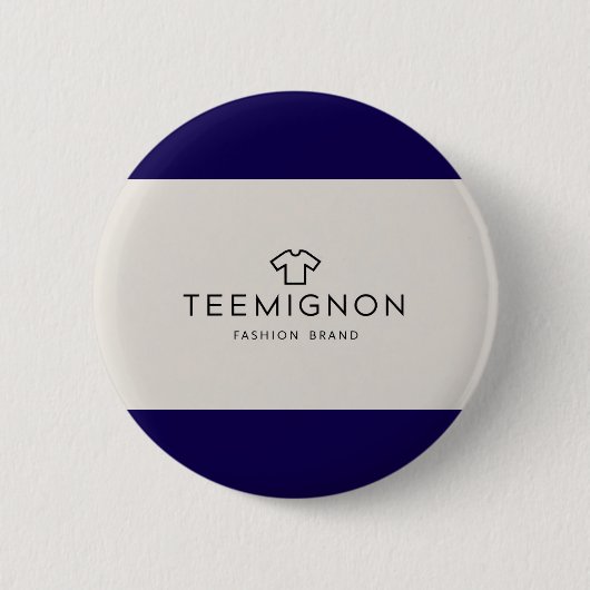 Badge TeeMignon – Trop cute pour être vrai ! (Devant)