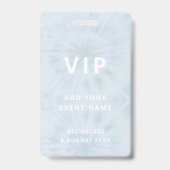 Badge Teint | VIP Access Pastel Blue Event (Dos)