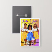 Badge Temple of God Women's Ministry (Recto/Verso)