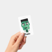 Badge Tête de monstre de Frankenstein (Manuel / portable)