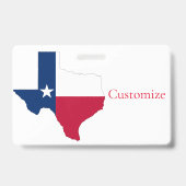 Badge Texas Girl Thunder_Cove (Arrière)