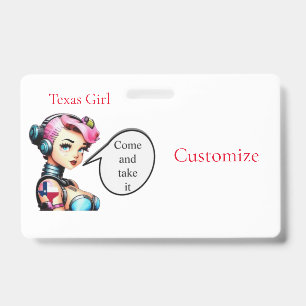 Badge Texas Girl Thunder_Cove