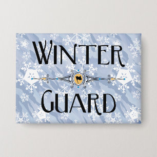 Badge Texte de la garde d'hiver