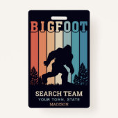 Badge Texte personnalisé (Devant)