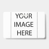 Badge Texte personnalisé (Arrière)