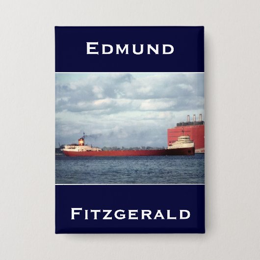 Badge The Edmund Fitzgerald (Recto)