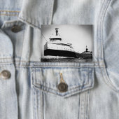 Badge The Edmund Fitzgerald Vintage Great Lakes Ship (Insitu)