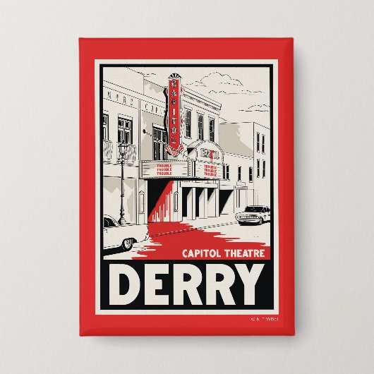 Badge Théâtre Derry Capitol (Recto)