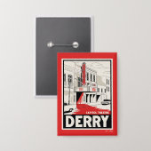 Badge Théâtre Derry Capitol (Recto/Verso)