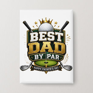 Badge Thème « Meilleur papa au par »