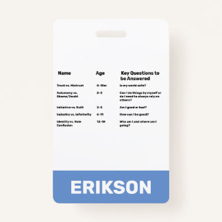 Badge Théoristes du développement de l'enfant