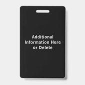 Badge Thérapeute sur mesure OT (Arrière)