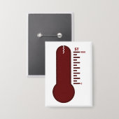 Badge Thermomètre de Stress Bouton (Recto/Verso)