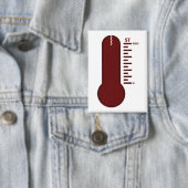Badge Thermomètre de Stress Bouton (Insitu)